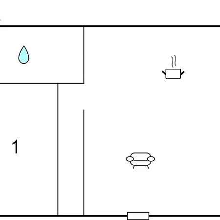 1 Bedroom Gorgeous In Apartment *